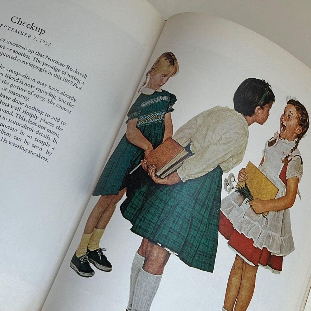Vintage 1978 102 Favorite Paintings by Norman Rockwell Book - Picture 7 of 12